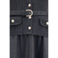Gray Polyamide Casual Dress