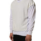 White Flax CrewNeck Layered Pullover Sweater