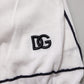 White Silk Collared Henley Pullover Sweater