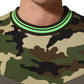 Multicolor Camouflage Sweatshirt Men Sweater