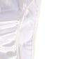 White Satin High-Waist Brief Logo Women Underwear