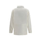 White Polyamide Shell Jacket