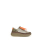 Bicolor Polyurethane Athletic Sneakers