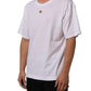 White Metal DG Logo Short Sleeves T-shirt