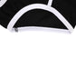 Black White Logo Waistband Coulotte Panty Underwear