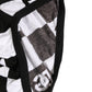 Black White Logo Checkered Midi Brief Underwear