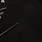 Black Cotton Logo Print Sweatshirt Sweater