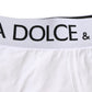 White Cotton Stretch Regular Boxer Underwear
