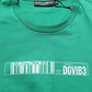 Green Cotton DGVIB3 Print Crew Neck T-shirt