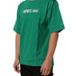 Green Cotton DGVIB3 Print Crew Neck T-shirt
