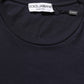 Black Cotton Short Sleeves Crew Neck T-shirt