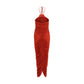 Multicolor Viscose Cocktail Dress