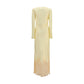 Bicolor Viscose Cocktail Dress