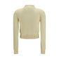 Bicolor Wool Oves Aries Cardigan