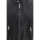 Black Buffalo Leather Bomber