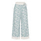 Blue Silk Women's Pants