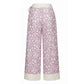 Purple Silk Women Pants