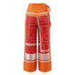 Orange Silk Women's Pant