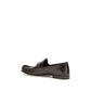 Brown Calf Leather Bos Taurus Slip-On Loafers