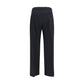 Black Wool Oves Aries Flared Pants