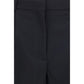 Black Wool Oves Aries Flared Pants