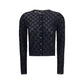 Black Viscose Cardigan
