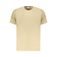 Beige Cotton Men's T-Shirt