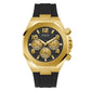 Black Synthetic Dress Watch