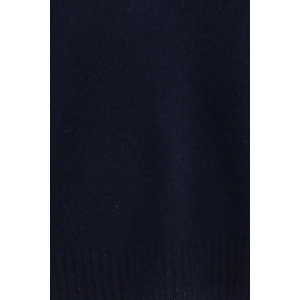 Blue Cashmere Sweatshirt