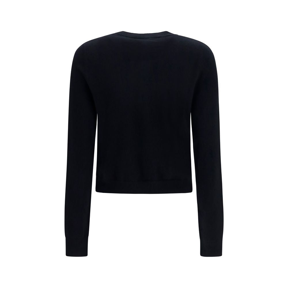 Black Cashmere Sweatshirt