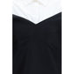 Black Wool Oves Aries Casual Dress