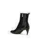 Black Calf Leather Bos Taurus Lace-Up Boots