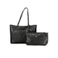 Nero Poliuretano Women's Bag with Adjustable Strap