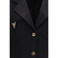 Black Wool Oves Aries Blazer