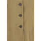 Beige Wool Oves Aries Full-Length Jacket