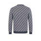 Blue Linen Men Sweater