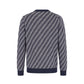 Blue Linen Men Cardigan