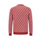 Red Linen Men Cardigan