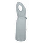 Grey Silk Women Dress