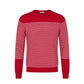 Red Cotton Men Sweater