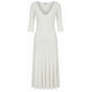 White Cotton Women Dress