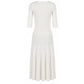 White Cotton Women Dress