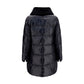 Black Goose Down Full-Length Jacket