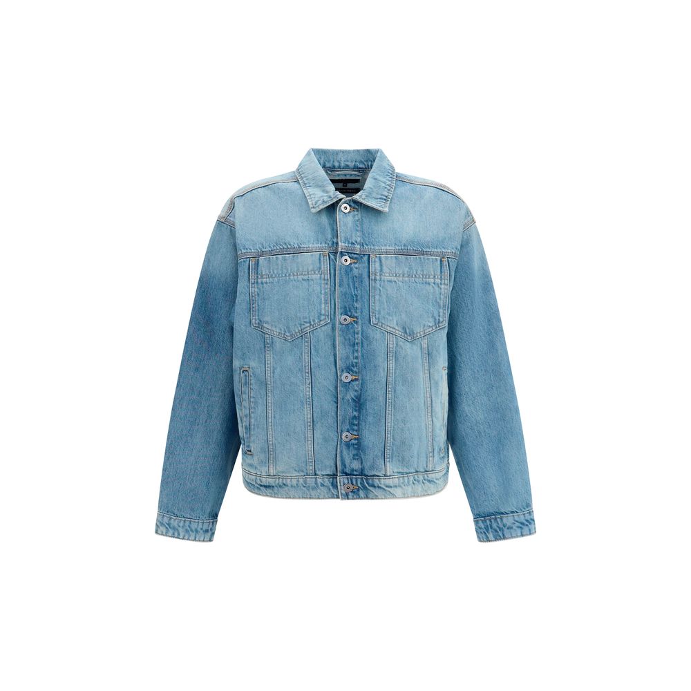 Blue Cotton Denim Jacket