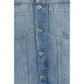 Blue Cotton Denim Jacket