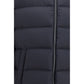 Black Polyamide Full-Length Jacket