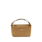 Beige Recycled Polyamide Shoulder Bag