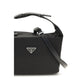 Black Recycled Polyamide Handbag