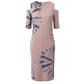 Purple Cotton Women Dress