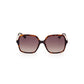 Brown Plastic Women Sunglass